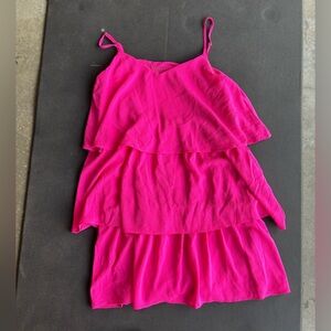 Fuchsia Layered Dress